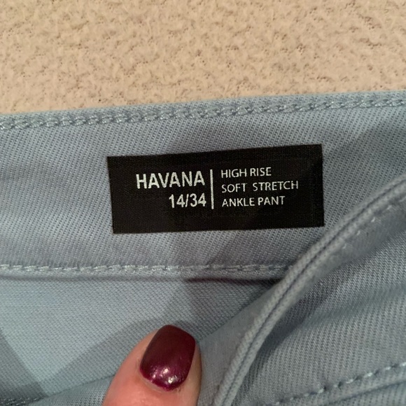 Buffalo David Bitton women 14/34 high rise soft stretch ankle jean new - Picture 4 of 4